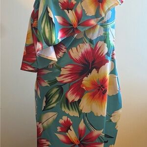 Floral Off-Shoulder Dress